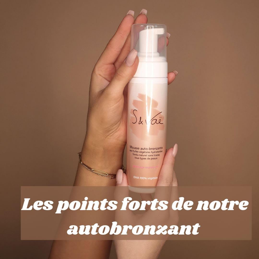 Les points forts de la mousse autobronzante S & Vaë