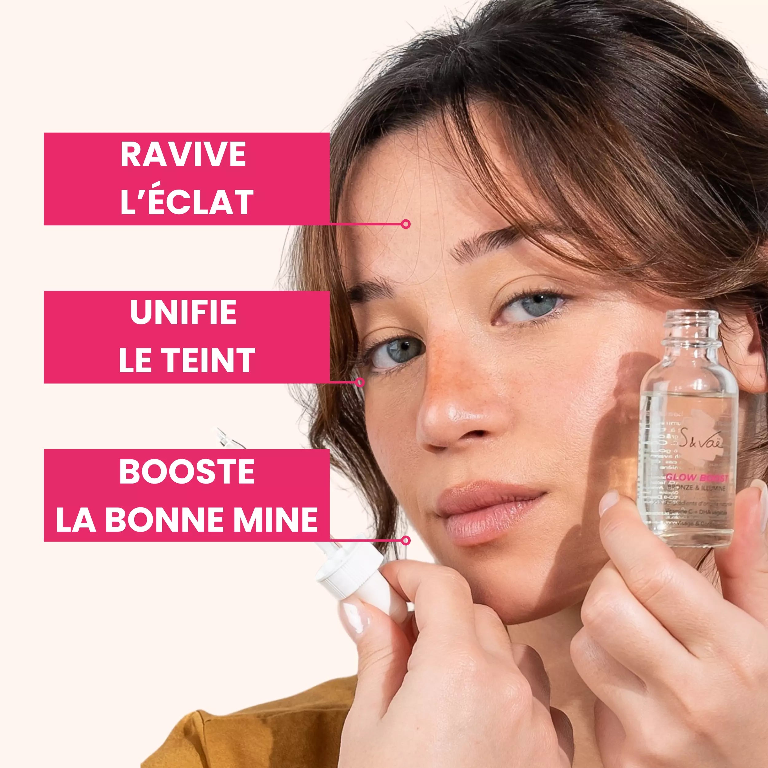 Glow Boost - Sérum autobronzant Booster de bonne mine à la vitamine C