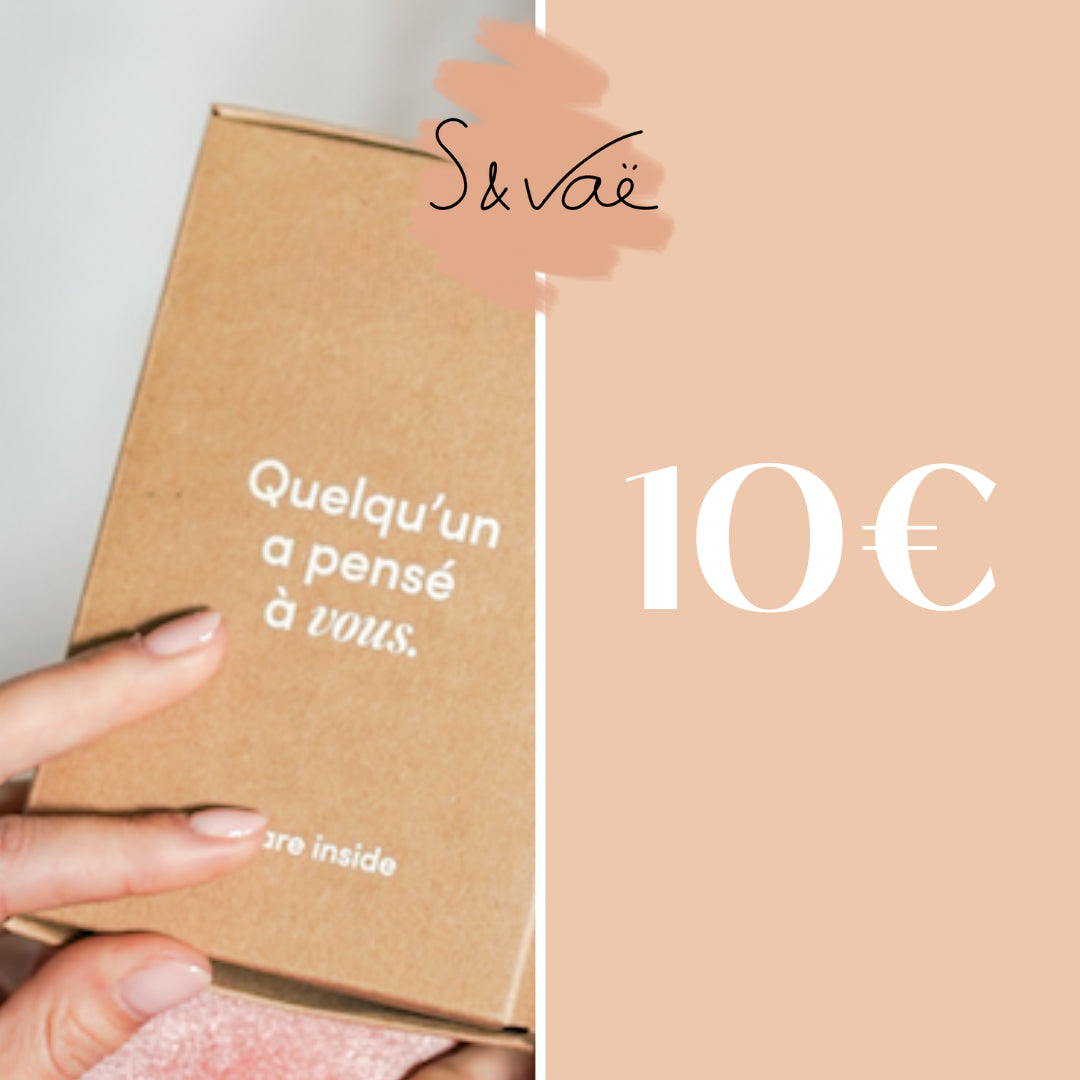 Carte Cadeau S and Vaë